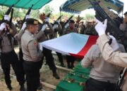 Polres Katingan Gelar Upacara Kedinasan untuk Bripka Yudistirahayu yang Wafat karena Sakit