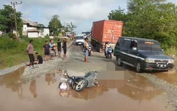 Kronologis Km 18 : Motor Coba Hindari Lubang, Trailer Di Belakang Terlalu Dekat, Dua Nyawa Melayang