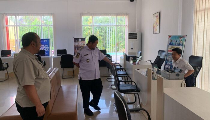 Bupati Saiful Tinjau Langsung Kualitas Pelayanan di MPP Katingan