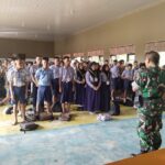 TNI Tanamkan Disiplin dan Karakter Siswa Baru di SMK Negeri 1 Kasongan