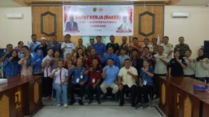 Raker KONI Katingan Jadi Momentum Evaluasi dan Perencanaan Program Olahraga 2026