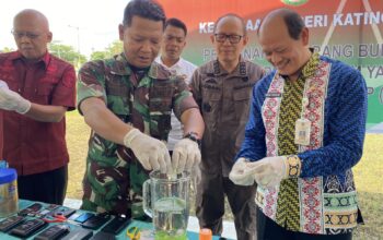 Kodim 1019 Katingan Dukung Pemusnahan Barang Bukti Kasus Pidana