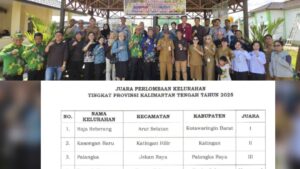 Gerbang Paraga Antarkan Kasongan Baru Raih Juara II Tingkat Provinsi