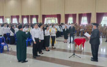Bupati Saiful Lantik 1.181 PPPK, Dorong Semangat Baru ASN di Kabupaten Katingan