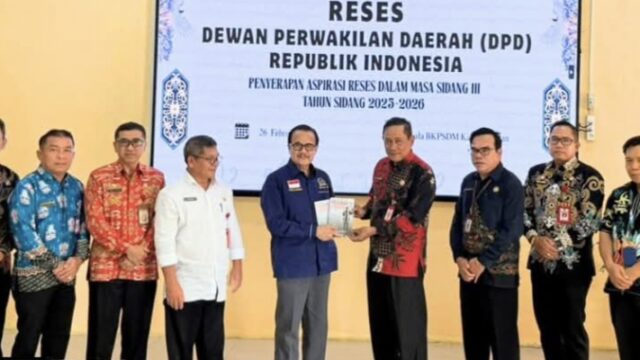 Sekda Katingan Terima Reses DPD RI, Tampung Aspirasi Pembangunan Daerah