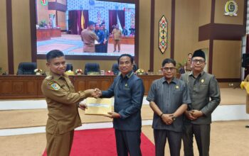 Realisasi APBD 2025 Katingan Tembus 94 Persen, Disampaikan dalam Paripurna DPRD