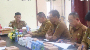 Rapat di Rujab Bupati, Pemkab Katingan Bahas Teknis Transformasi Budaya Kerja ASN