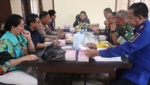 Pemkab Katingan Bahas Status KLB Kebakaran dan Bantuan Korban