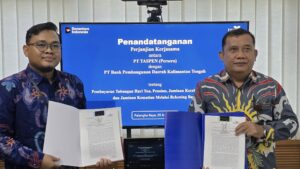 Bank Kalteng dan Taspen Perkuat Pelayanan Pensiun untuk ASN Purnatugas