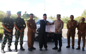 Dukung Pelayanan Keamanan, Pemkab Katingan Serahkan Kendaraan Operasional ke Polres