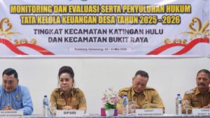 DPMD Katingan Gelar Pembinaan dan Penguatan Tata Kelola Keuangan Desa di Dua Kecamatan