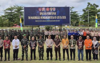 Kodim 1019/Katingan Rampungkan TMMD Ke-128, Infrastruktur Desa Semakin Meningkat