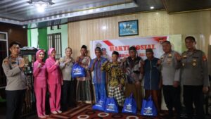 Polres Gumas Pererat Silaturahmi Lewat Bakti Sosial Jelang Hari Bhayangkara ke-80