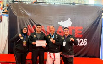 Karateka Polda Kalteng Ukir Prestasi Nasional, Bawa Pulang 14 Medali dari Kapolri Cup 2026