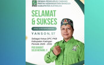 Yanson Nahkodai DPC PKB Katingan, Siap Wujudkan Partai yang Lebih Solid dan Dekat dengan Rakyat