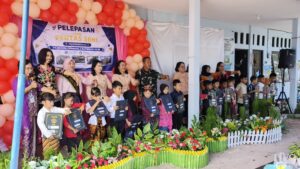Dinas Pendidikan Apresiasi Dedikasi Guru pada Pelepasan Anak Didik TK Negeri Pembina 2 Katingan Hilir