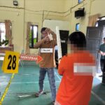 Satreskrim Polres Gunung Mas Gelar 32 Adegan Rekonstruksi Kasus Pembunuhan di Tewah