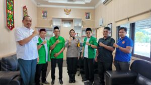 Kapolres Gunung Mas Terima Silaturahmi PC GP Ansor, Perkuat Sinergi Jaga Kamtibmas