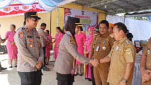 Kapolres Gunung Mas Tinjau Polsek Kahayan Hulu Utara, Tekankan Sinergi dan Pelayanan Humanis