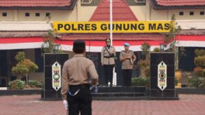 Hari Juang Polri 2026, Kapolres Gunung Mas Tekankan Evaluasi dan Peningkatan Pelayanan