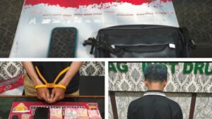 Satresnarkoba Polres Gumas Gerebek Kamar Kos di Kurun, Tujuh Paket Diduga Sabu Disita