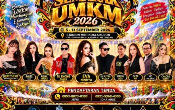 Semarakkan UMKM 2026 di Gunung Mas, Jadi Ajang Pemberdayaan dan Promosi Pelaku UMKM
