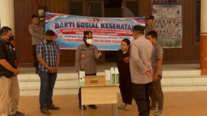 Polres Gunung Mas Gelar Bakti Kesehatan, Salurkan Oksigen Portable dan Masker untuk Sekolah Rakyat
