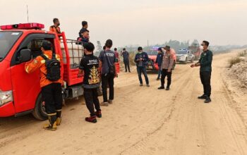 Asap Tebal Hambat Pemantauan Drone, Tim Gabungan Lakukan Ground Check Titik Panas di Gunung Mas