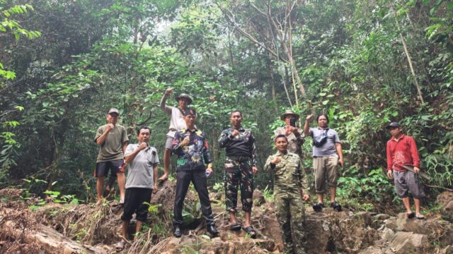 Pastikan Kesiapan Pembangunan PLTMH, Dandim Katingan Cek Lokasi